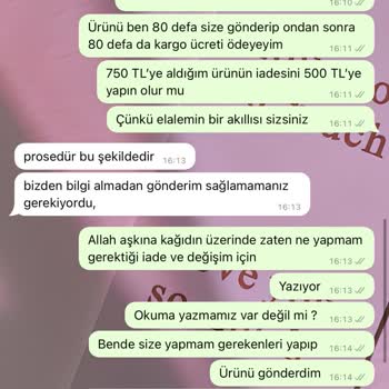 Selin Shoes İade Sorunu Ve İlgisizlik