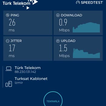 Türk Telekom Evde İnternet Hızı Sorunu