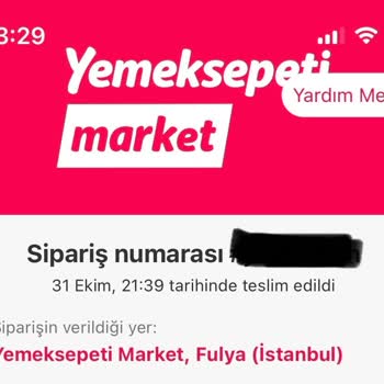 Yemeksepeti Market Sayesinde Saatler Süren Sipariş Deneyimi
