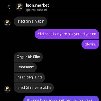 Leon Teknoloji Kargoya Vermemeleri, Ücret İadesi Yapılmaması