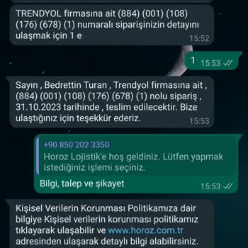 Horoz Lojistik 22 Günde Teslim Edilmek İstenen Kargo
