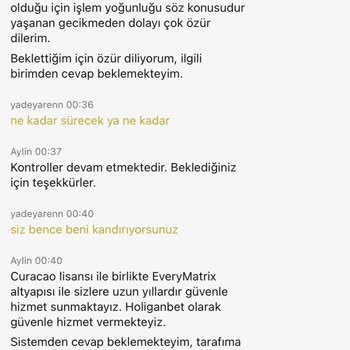Holiganbet Yatırdığım Parayı Siteye Geçirmiyor