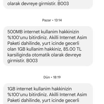 Vodafone İnternet Paketim Çok Çabuk Bitiyor