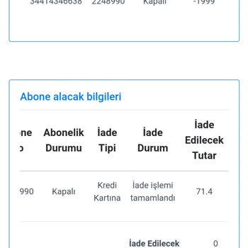 TurkNet Geri İade Edilmeyen Ücret