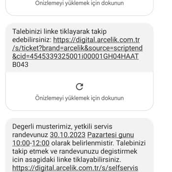 Beko Ürünüme Zarar Vermesi Arayıp Cevap Vermiyorlar