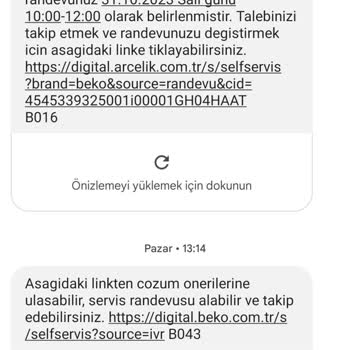 Beko Ürünüme Zarar Vermesi Arayıp Cevap Vermiyorlar