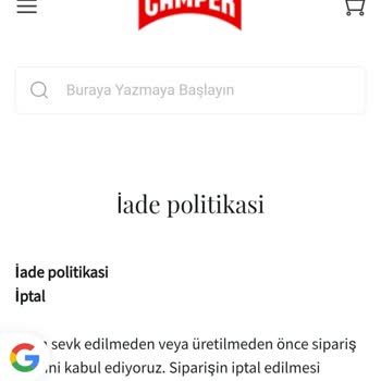 qcamper.com İnternet Alışveriş Mağduru!