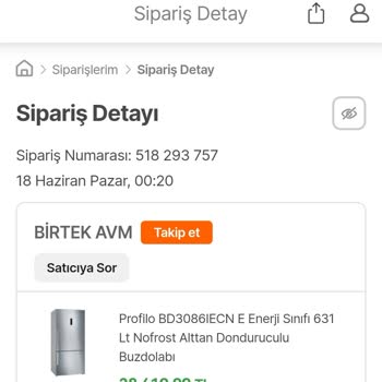 Profilo Malının Arkasında Durmuyor