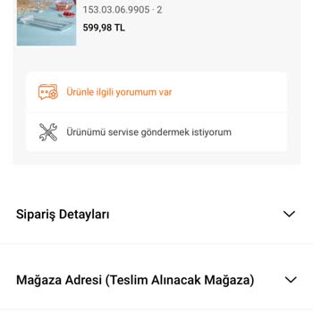 Karaca Züccaciye Tamamlanamayan Sipariş Teslimatı!