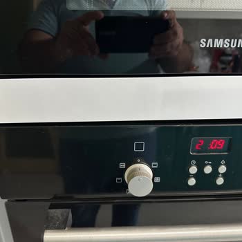 Samsung Ankastre Mikrodalga Yamuk Kasa Ve Eğri Kapak