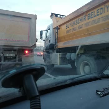 ABB - Ankara Büyükşehir Belediyesi Ağır Vasıtaların Yoğun Saatlerde Trafiğe Çıkması