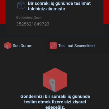 Aras Kargo Kargo Teslimi-Ertesi Gün Seçeneği