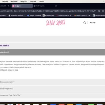 Selinshoes İade Ve Değişimlerde Kargo Yanılgısı