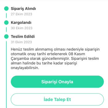 Aras Kargo Kendi T. C. İle Kargoyu Teslim Etmeden Onaylayan Kurye