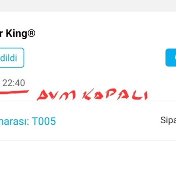 Tıkla Gelsin Kapalı Mekana Gel-al Ödemesi Alıyor.