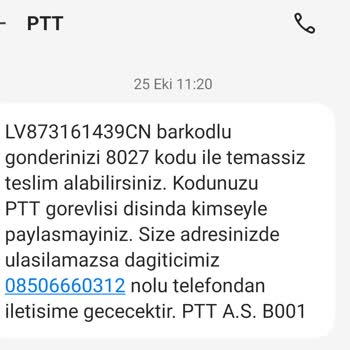 PTT Kargo PTT Geldi Görünen Ama Gelmeyen Kargo