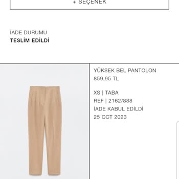 Zara İademi 15 Gündür Yatırmadı