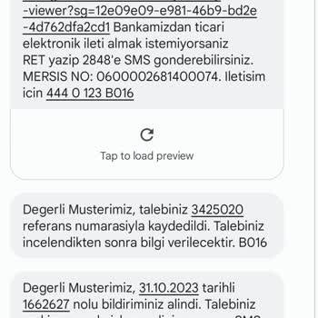 Kuveyt Türk 1 Ay Gecikmeli Mercek Kaydı Talebi!
