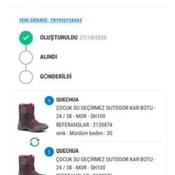 Decathlon Ürün Değişim Sıkıntısı