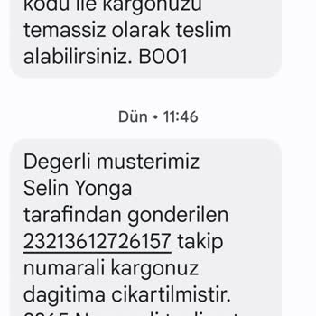 Beyken Sürat Kargo Şubesinden Şikayetçiyim