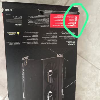 AMD Ekran Kartı İade