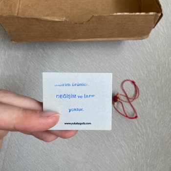 Yuka Takı Gümüş Bileklik Yerine Yanlış Ürün Gönderildi