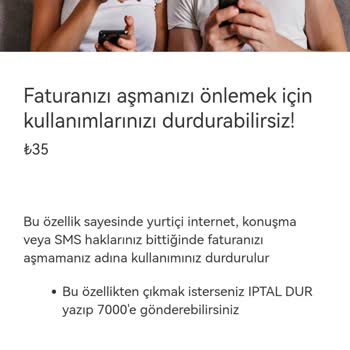 Vodafone Tarife Durma Paketinde Haksız Ücret Talep Ediyor