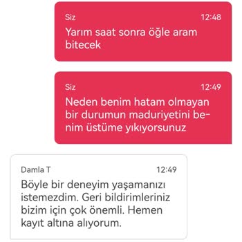 Yemek Sepeti Mağduriyeti