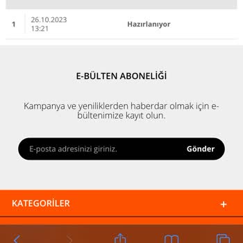 İsem Kitap İptal Edilmeyen Geciken Sipariş
