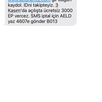 Aeldramt2 Sürekli SMS Alan Bir Yerden Kurtulamıyorum