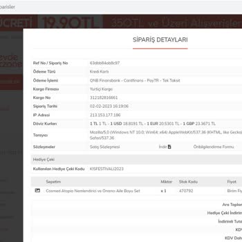 Cosmed Atopia Nemlendiricisi Çok Çabuk Bozuldu