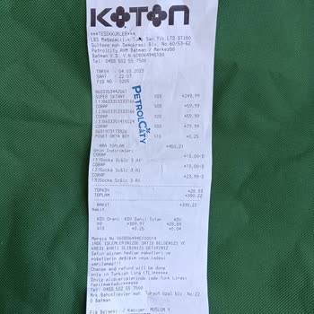 Koton Bayisinde Yapılan Tavır Ve Ürün Kusuru