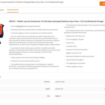 İstoç AVM "OEM" Ürün Yerine Sahte Ürün Gönderiyor