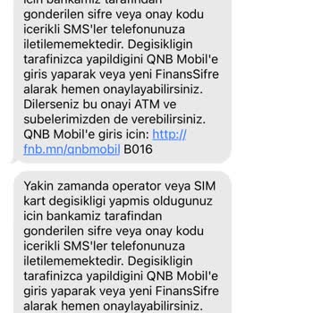 QNB Finansbank Kart Şifresi-sim Kart Blokesi