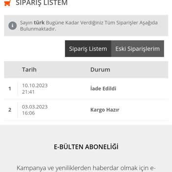 İsem Kitap Teslimat Edilmedi Ve Bekletildi