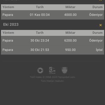 Tempobet Para Çekme Sıkıntısı