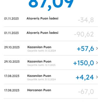 Mavi Kartuş Kartımdan İptal Edilen Puanların İadesi