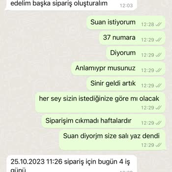 Selin Shoes Ayakkabı Mağdur Edildim