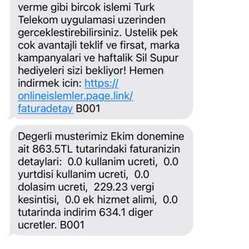 Türk Telekom Faturam 3 Katı Geliyor