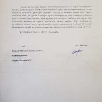 TARSİM Hem Ödemedi Hem Hayvanı Murdar Etti