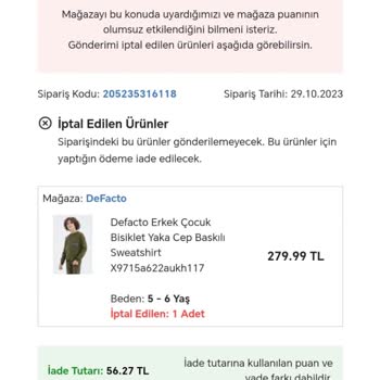 N11 Kuponumu Haksız Yere İade Etmedi.