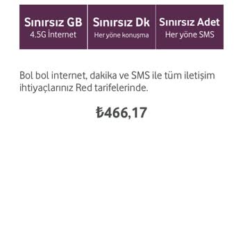 Vodafone Sınırsız Paket Yalanı