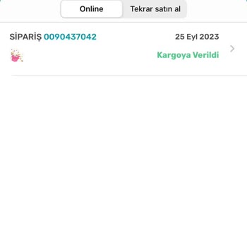 Watsons'tan Gelmeyen Kargo