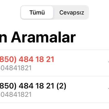 Türk Telekom 850 484 1821 Numaranın Rahatsız Edici Aramaları