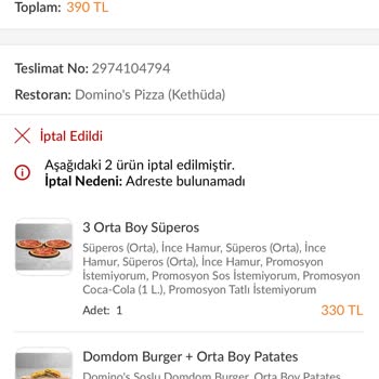 Domino's Pizza Parama El Koydu