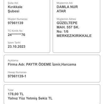 Aisha's Design Ödemesini Yapmama Rağmen Ürün Gelmedi