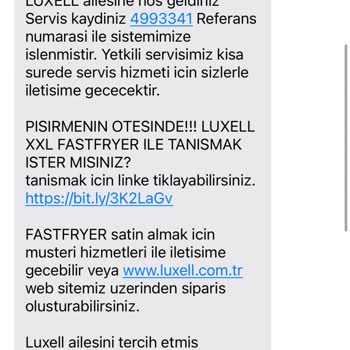 Luxell Servis Sorunu Ve Memnuniyetsizliği