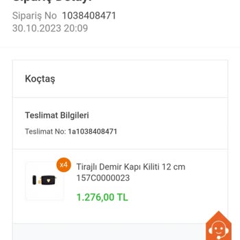 Koçtaş Ürünümün İptali Üstelik Mağazada Bulunmasına Rağmen