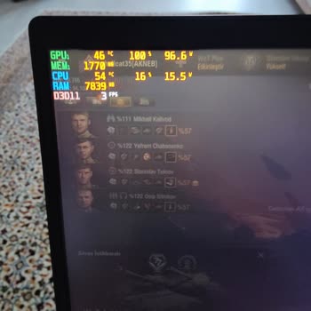 HP Victus 16 Rtx4060 Lı Laptopum Bazen 1 FPS Oyun Açıyor Ve Kasıyor