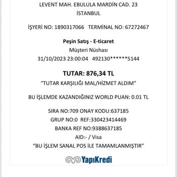 Getir Online Satış Yerinden Mağdur Edildim